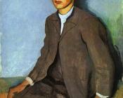 奥古斯特 马克 : Farmboy from Tegernsee